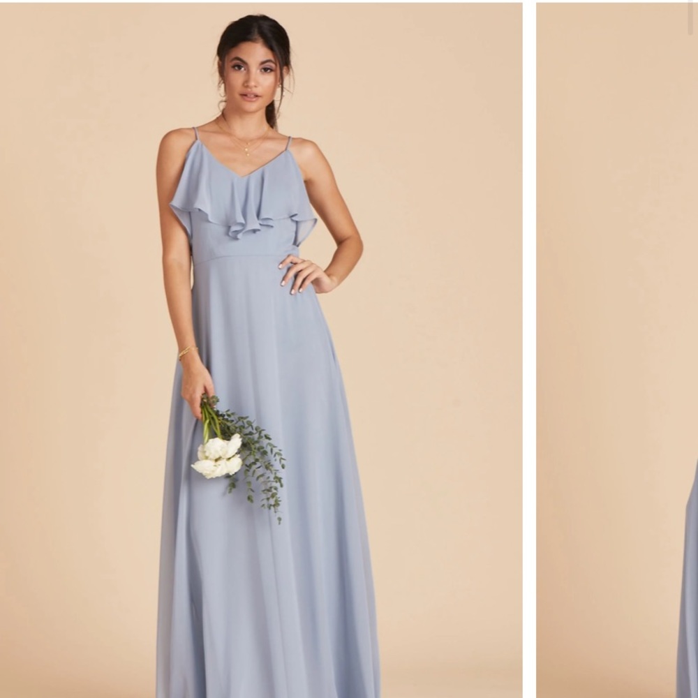 Jane convertible Birdy Grey Dress in Dusty Blue
